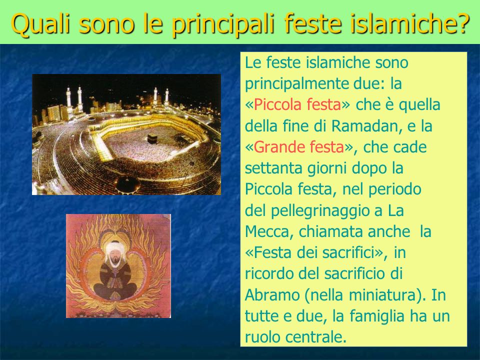 Quali sono le principali feste islamiche