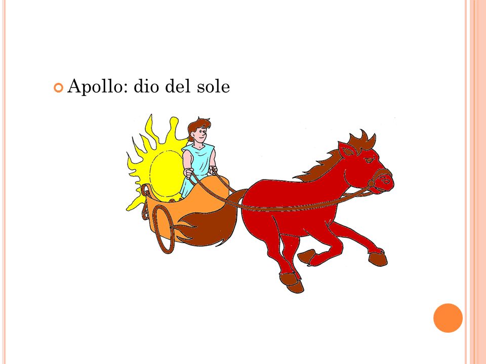 Apollo: dio del sole