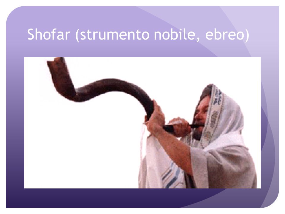 Shofar (strumento nobile, ebreo)