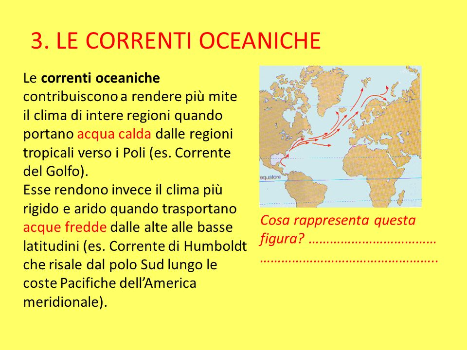 3. LE CORRENTI OCEANICHE