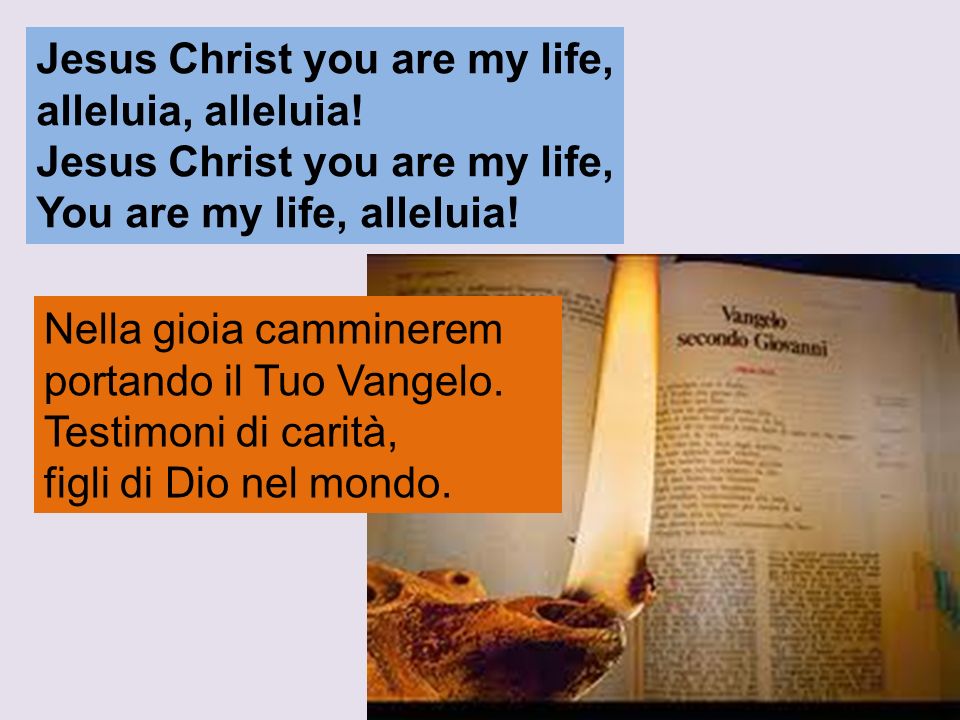 Jesus Christ you are my life,