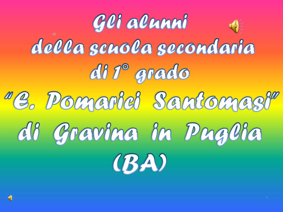 E. Pomarici Santomasi di Gravina in Puglia (BA)