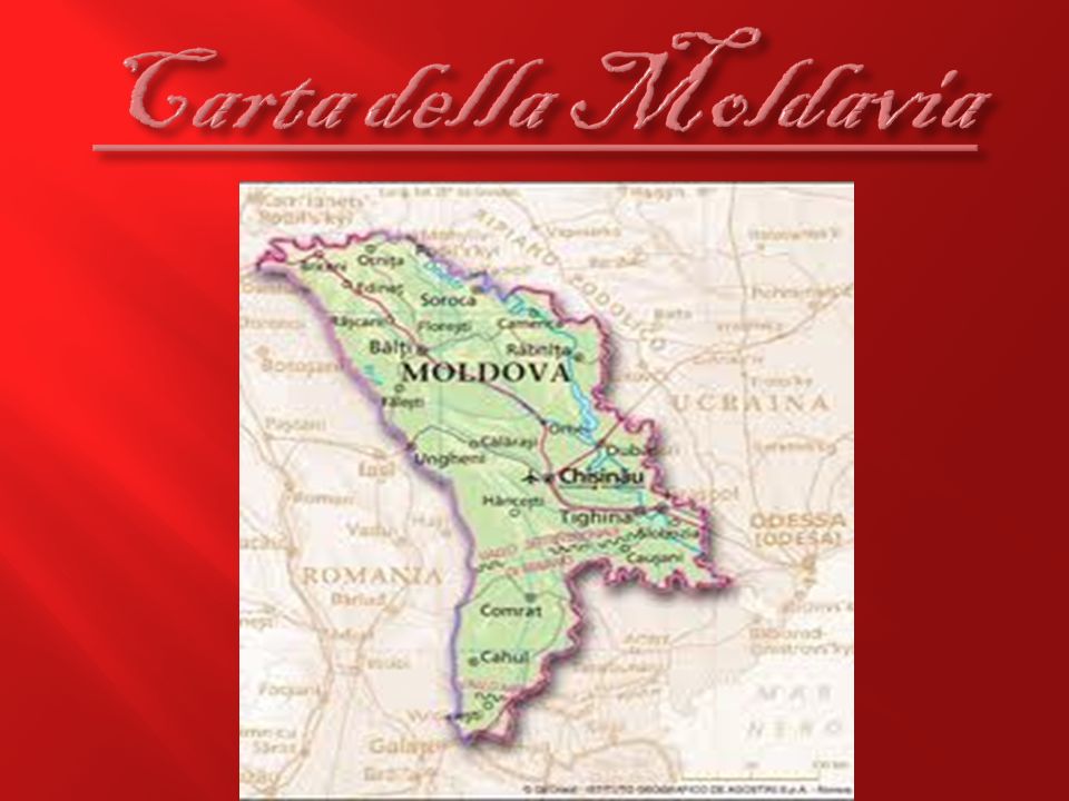 Carta della Moldavia