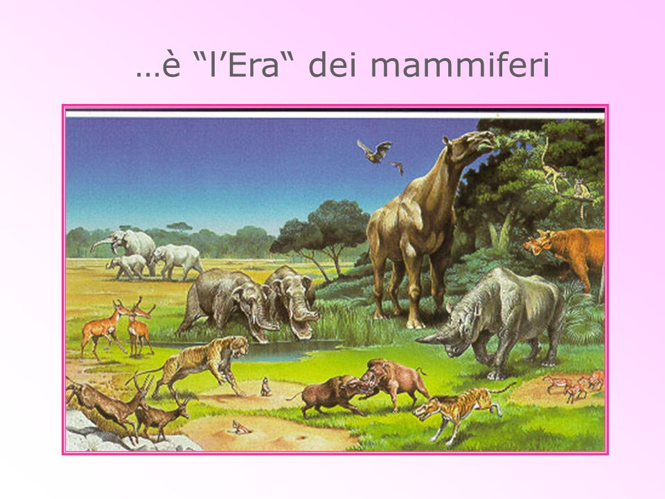 …è l’Era dei mammiferi