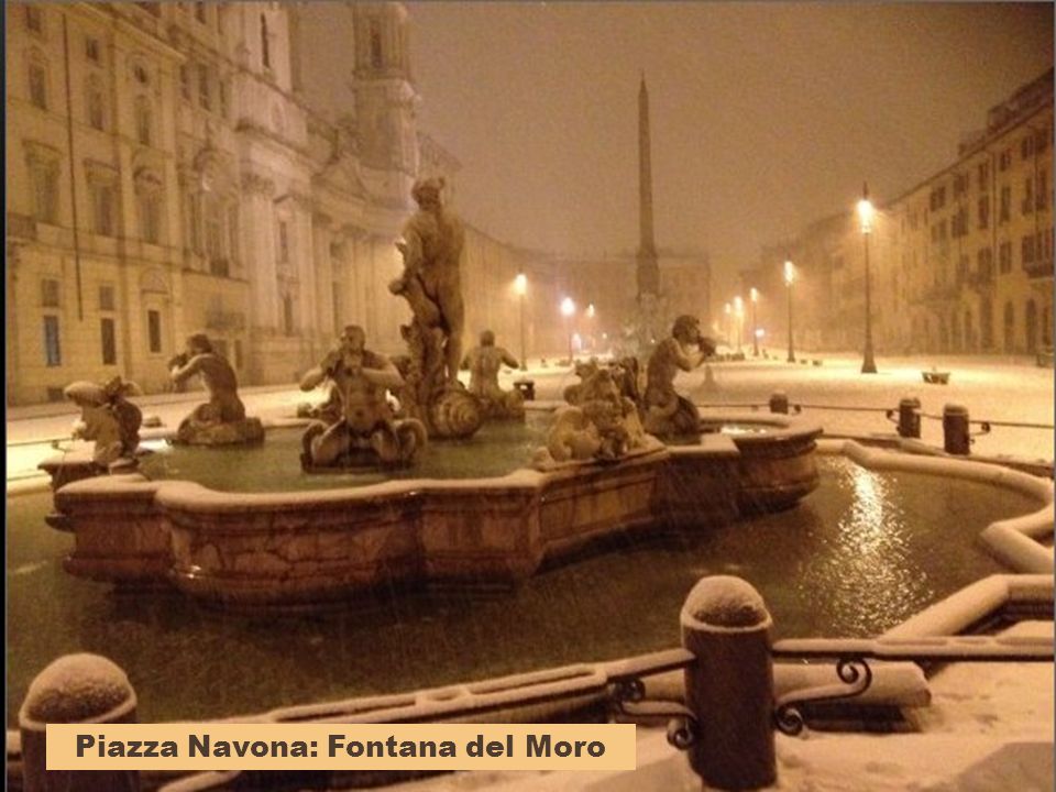 Piazza Navona: Fontana del Moro