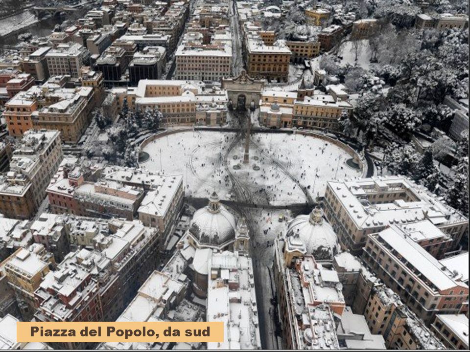 Piazza del Popolo, da sud
