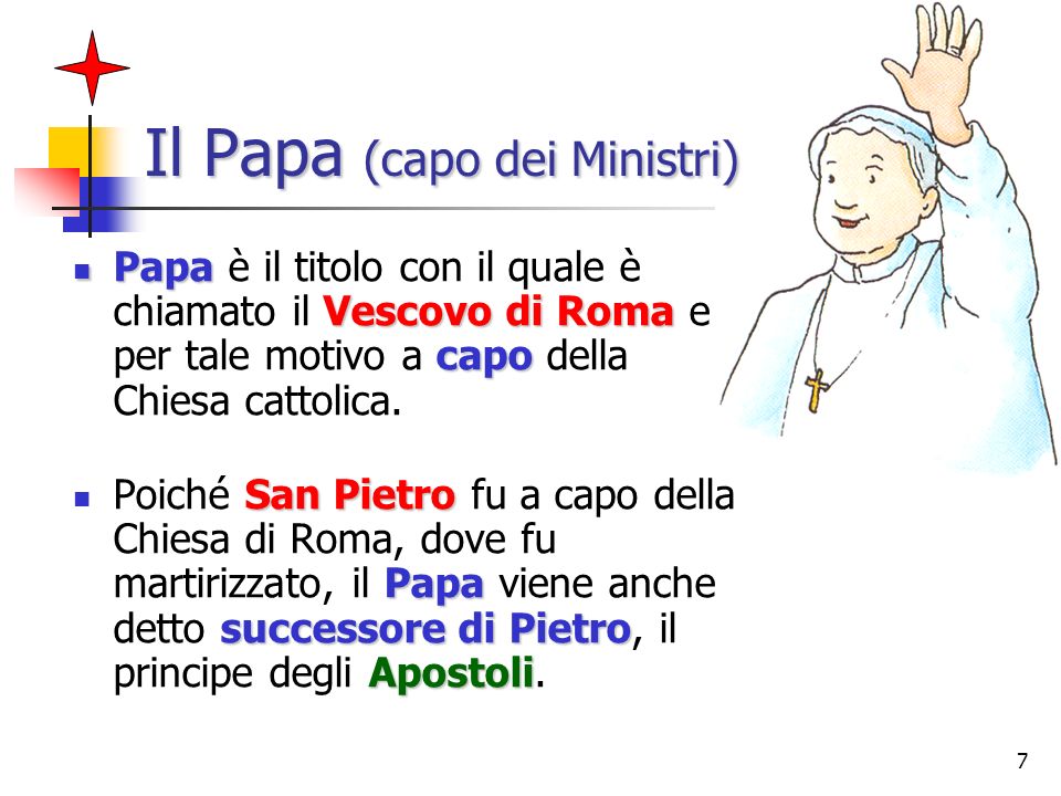 Il Papa (capo dei Ministri)