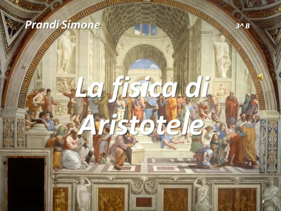 La fisica di Aristotele
