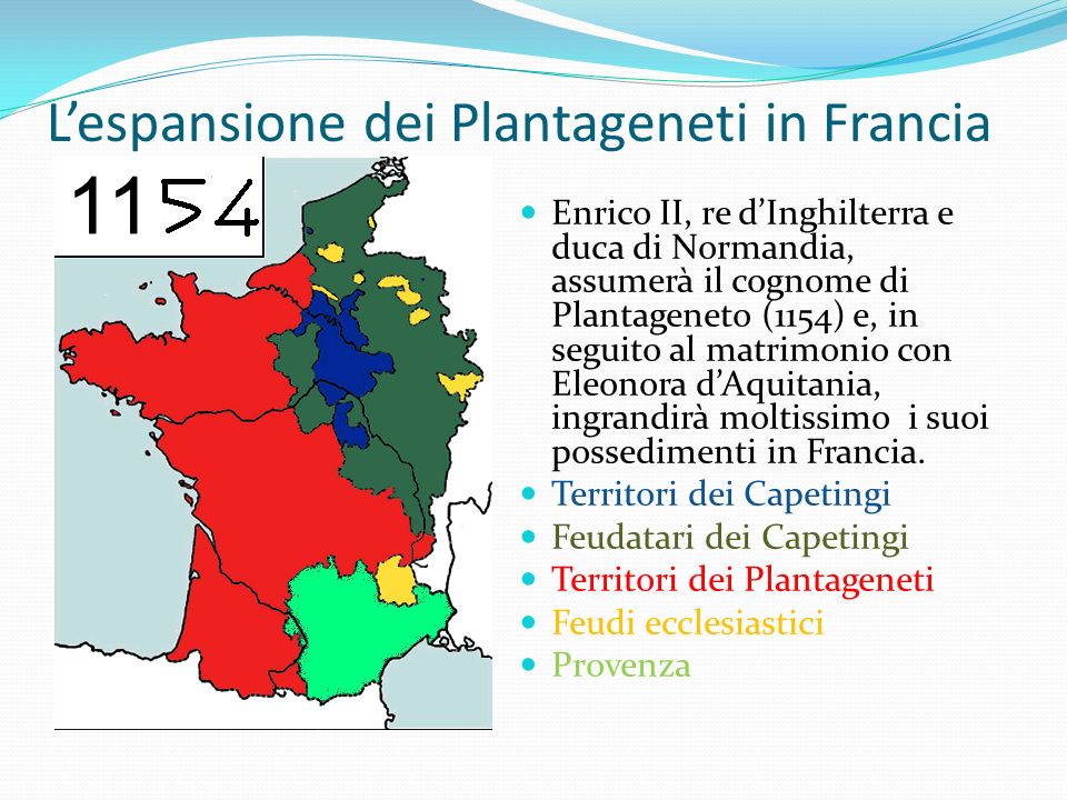 L’espansione dei Plantageneti in Francia
