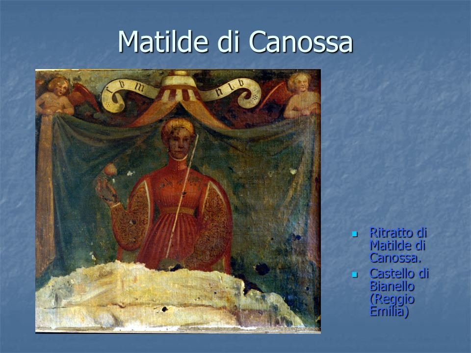 Matilde di Canossa Ritratto di Matilde di Canossa.