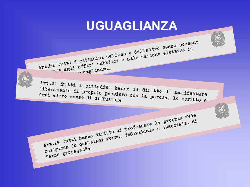 UGUAGLIANZA 8
