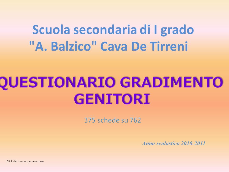 Scuola secondaria di I grado A. Balzico Cava De Tirreni