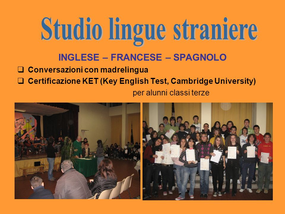 Studio lingue straniere INGLESE – FRANCESE – SPAGNOLO