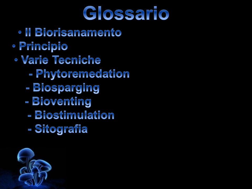 Glossario Il Biorisanamento Principio Varie Tecniche - Phytoremedation