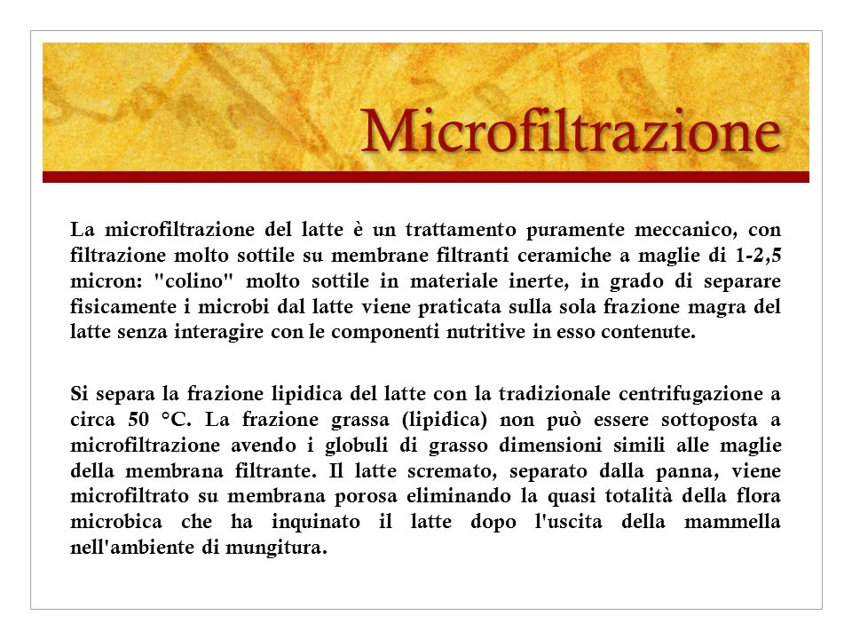 Microfiltrazione