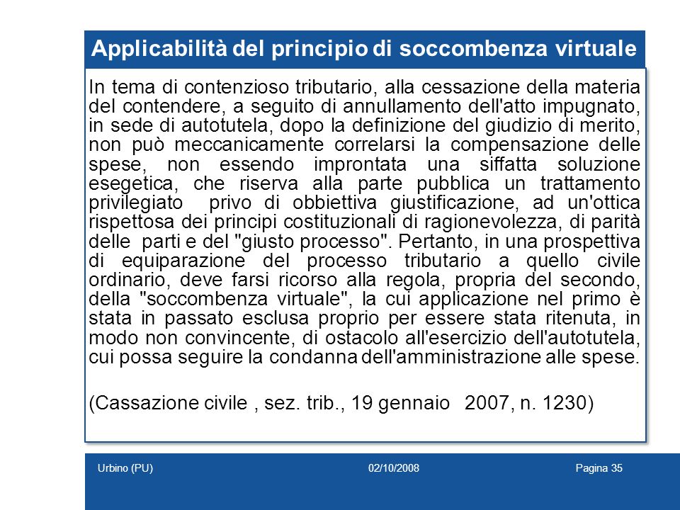 Enti Locali E Processo Tributario - Ppt Scaricare