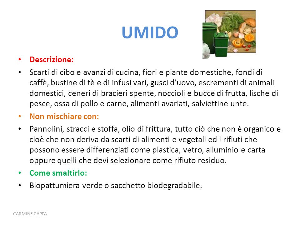 UMIDO Descrizione: