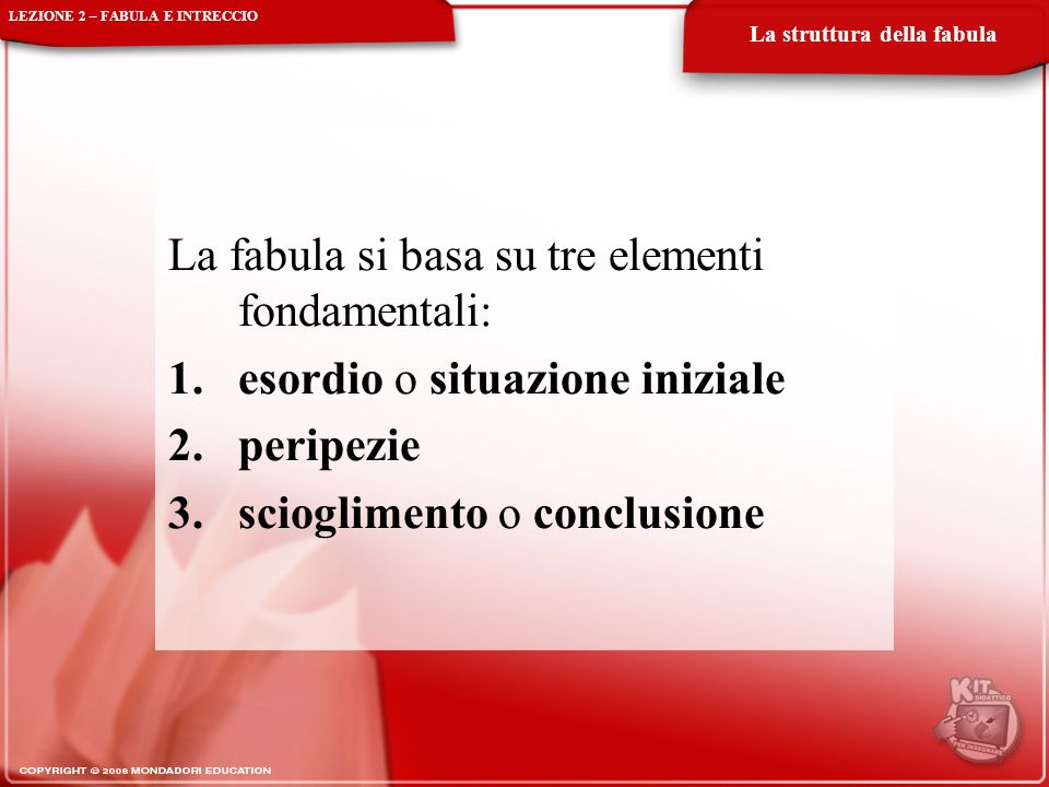 Un Testo Narrativo Racconta Una Storia. Nella Storia Si Distinguono ...