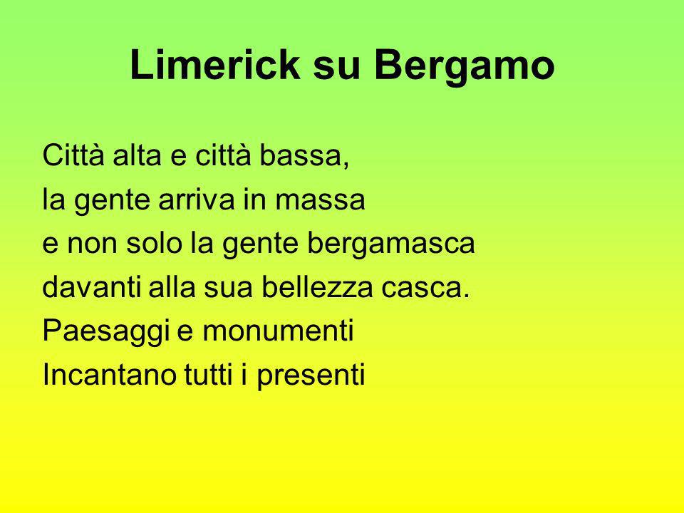 Limerick su Bergamo Città alta e città bassa, la gente arriva in massa