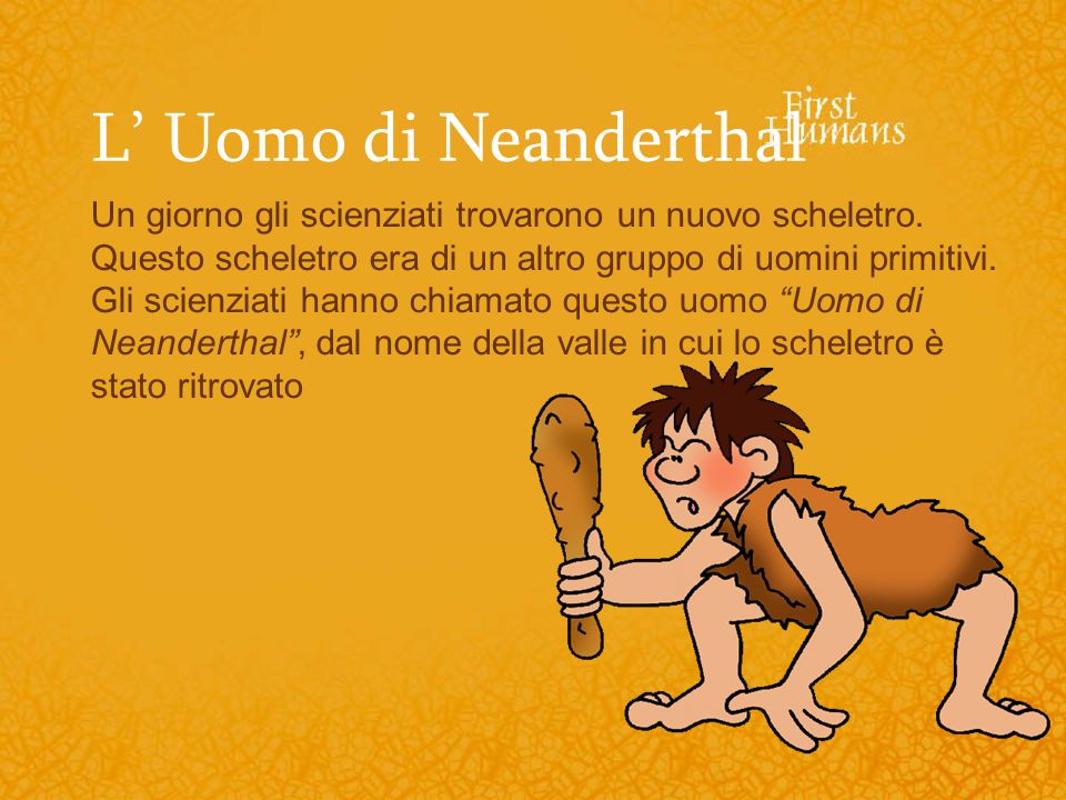 L’ Uomo di Neanderthal