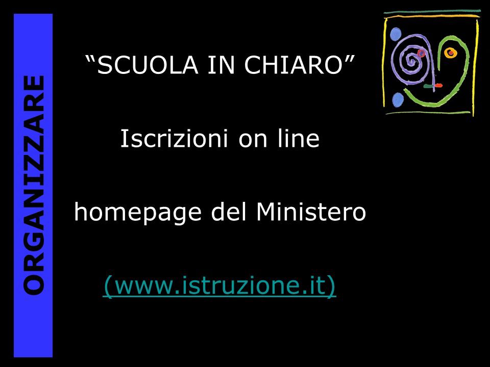 homepage del Ministero (