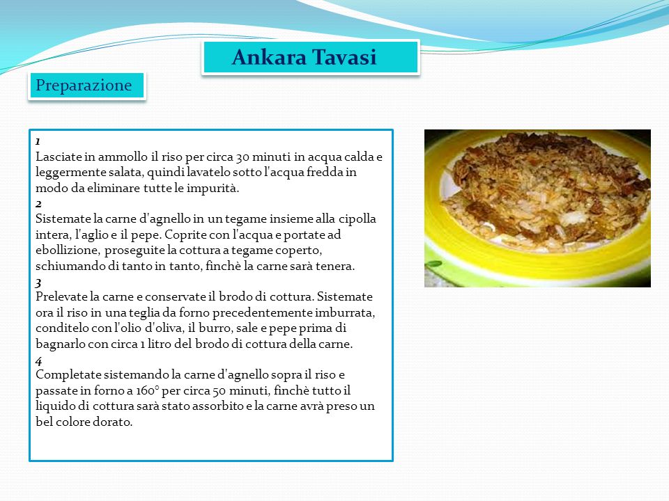 Ankara Tavasi Preparazione 1