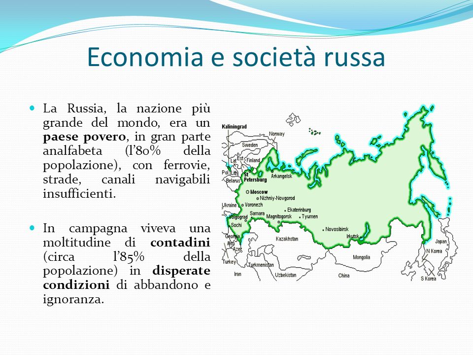 Economia e società russa
