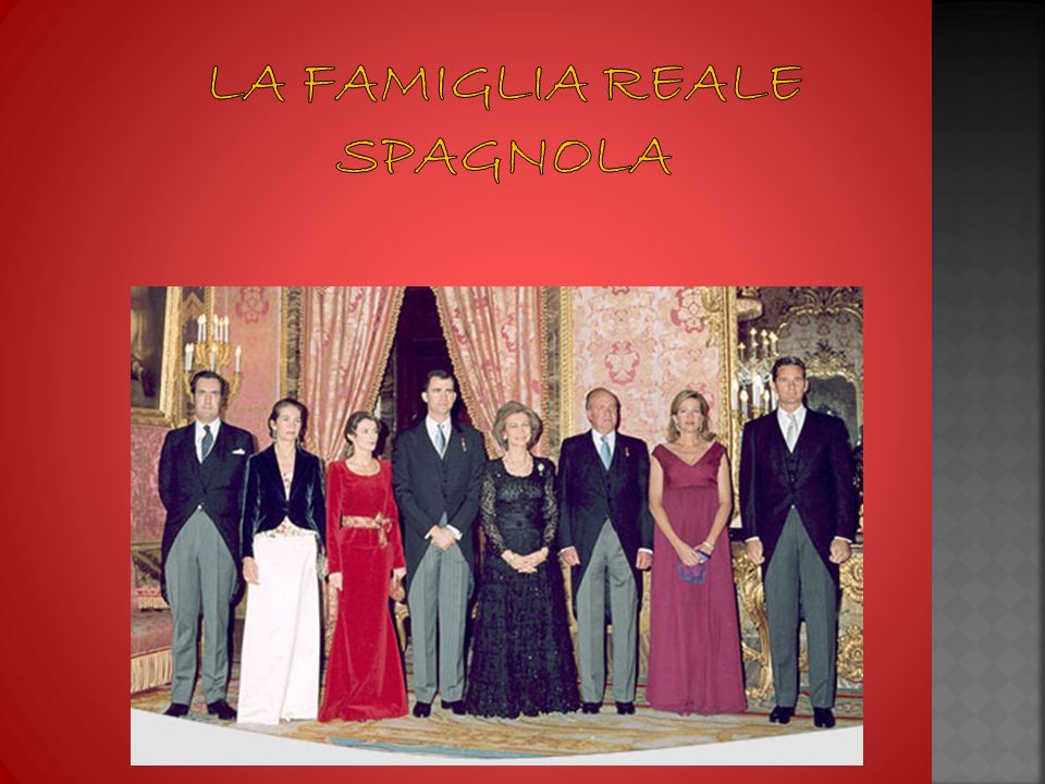 La famiglia reale spagnola