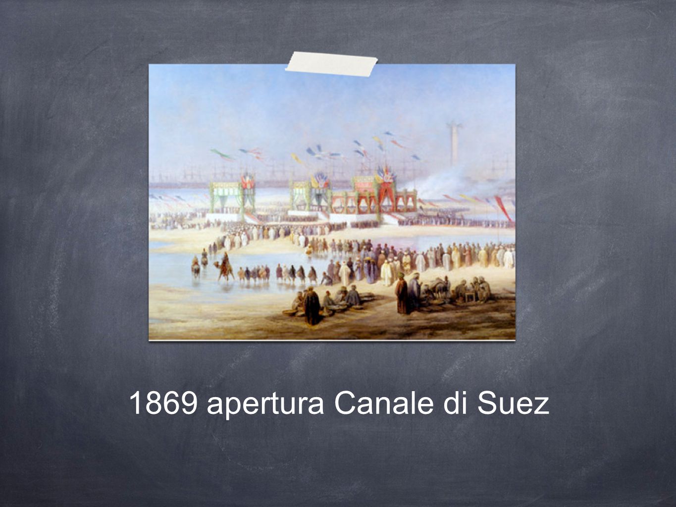 1869 apertura Canale di Suez
