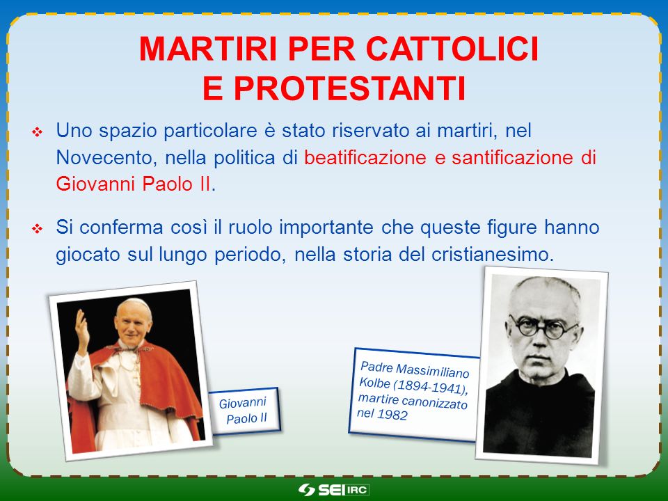 martiri per cattolici e protestanti