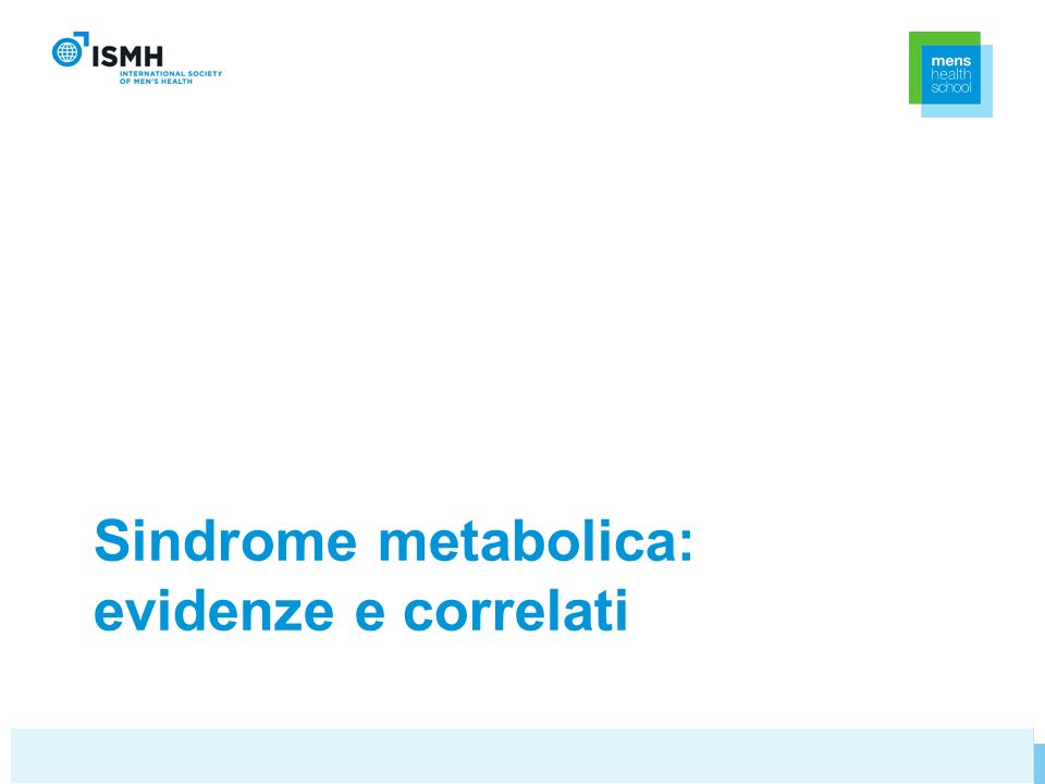 Sindrome metabolica: evidenze e correlati
