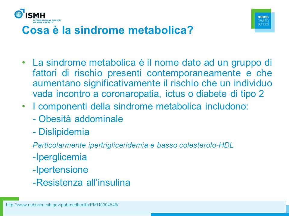 Cosa è la sindrome metabolica