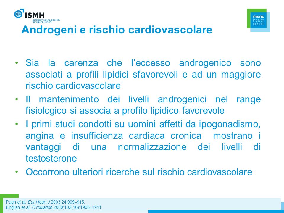 Androgeni e rischio cardiovascolare