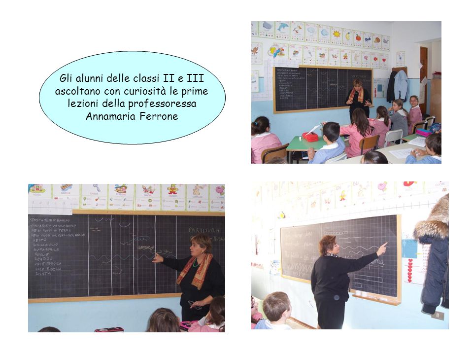 Gli alunni delle classi II e III ascoltano con curiosità le prime lezioni della professoressa Annamaria Ferrone