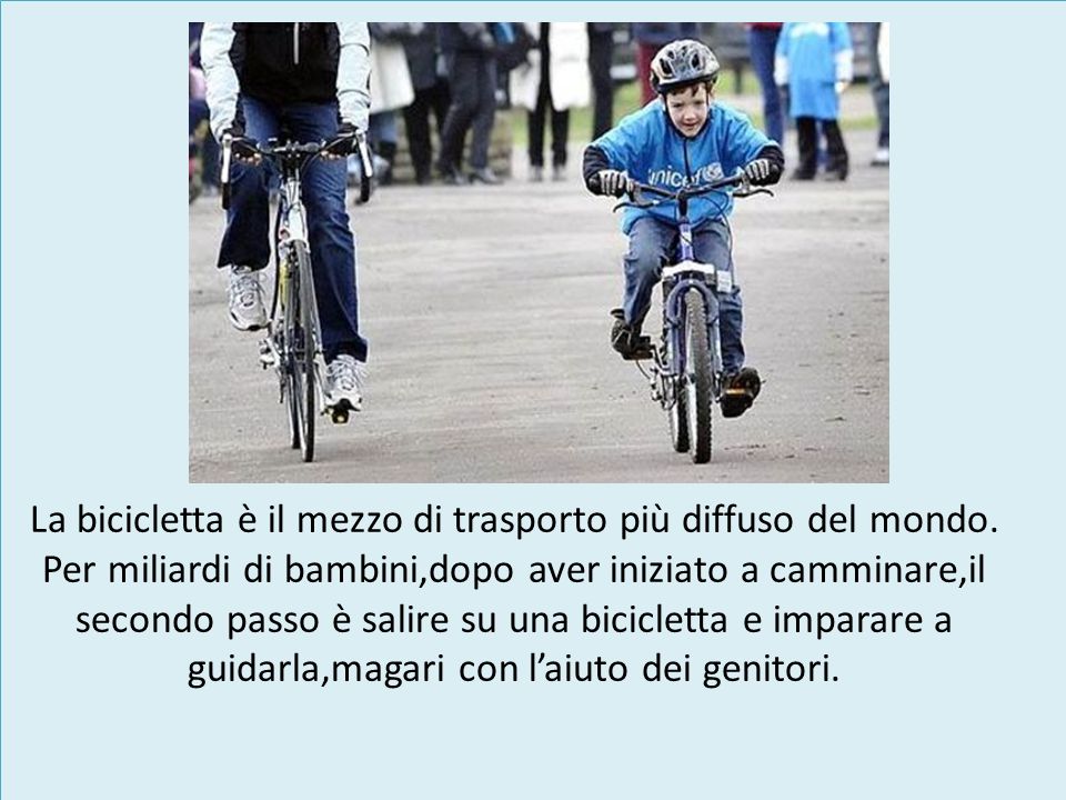 filetype doc il mezzo di trasporto la bicicletta terza media