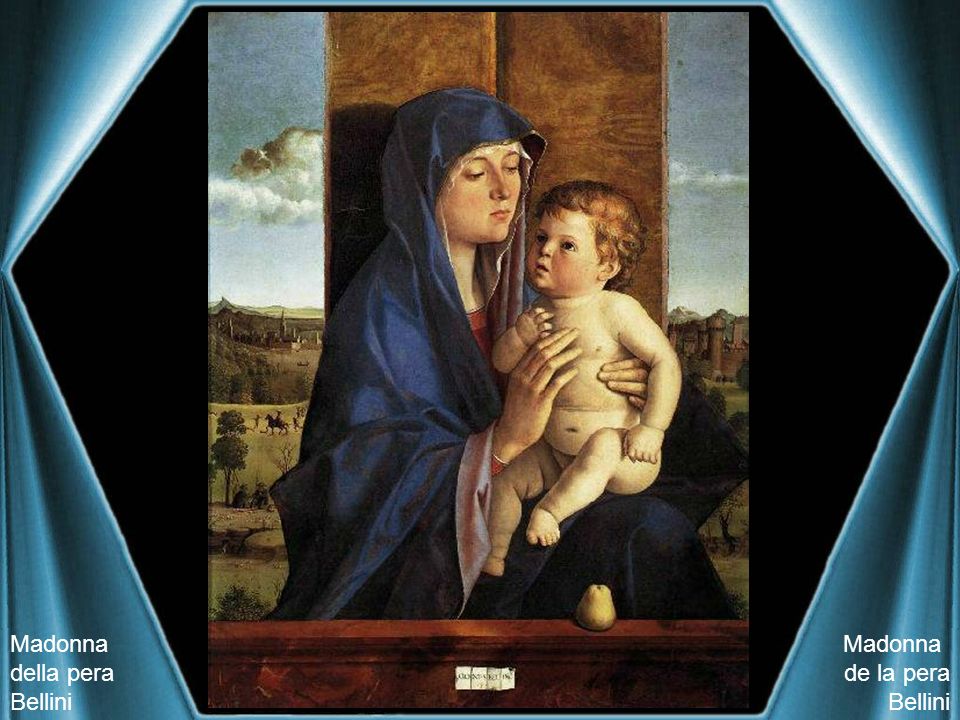 Madonna della pera Bellini Madonna de la pera Bellini