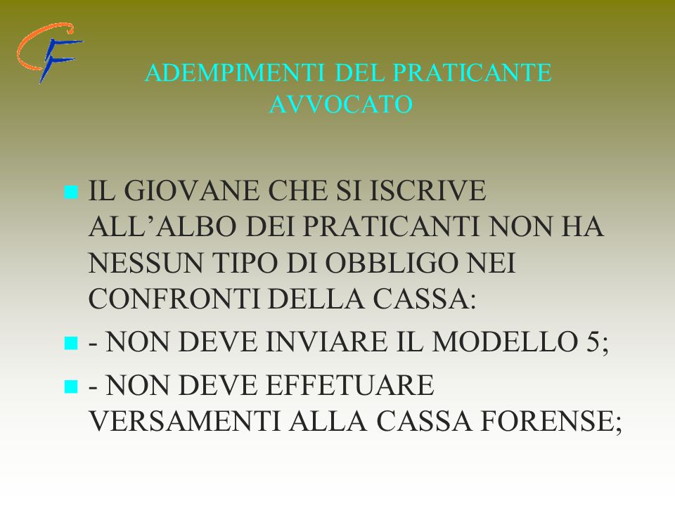 IL SISTEMA PREVIDENZIALE ED I GIOVANI AVVOCATI - ppt scaricare