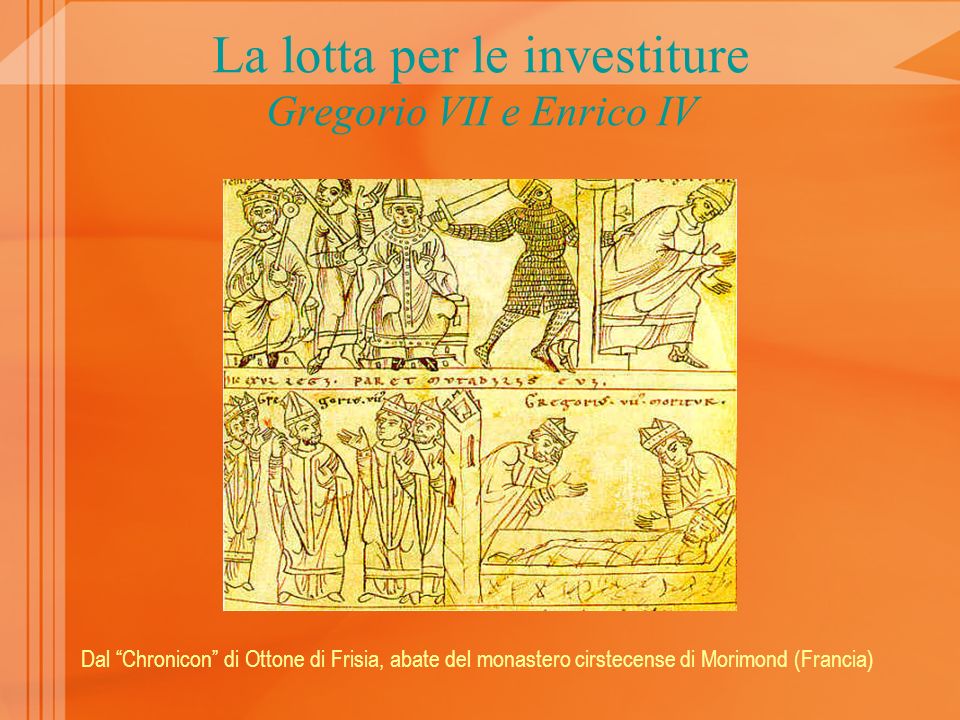 La lotta per le investiture Gregorio VII e Enrico IV