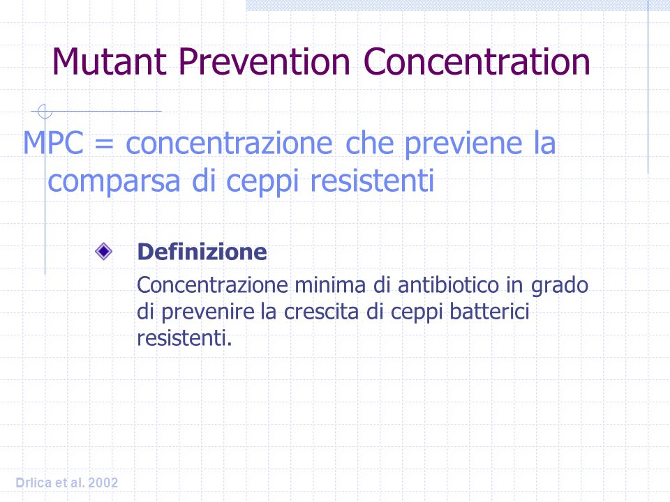 Mutant Prevention Concentration
