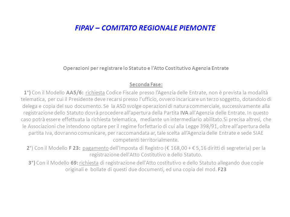 Fipav Comitato Regionale Piemonte Ppt Scaricare