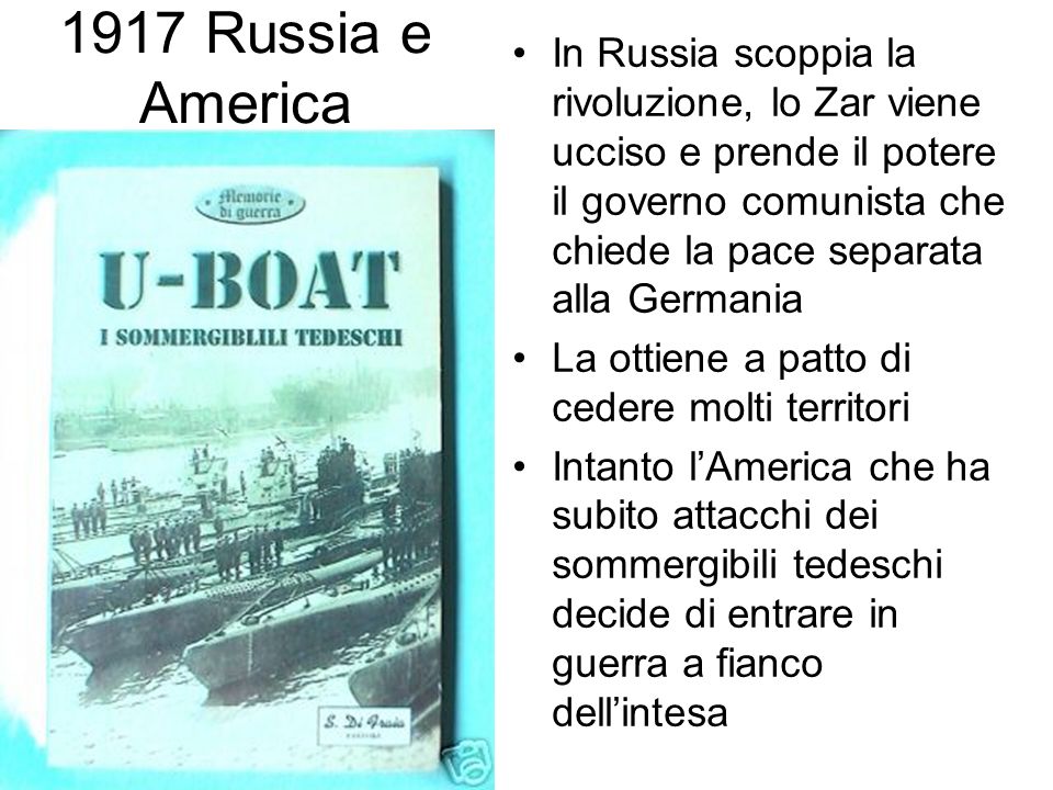1917 Russia e America