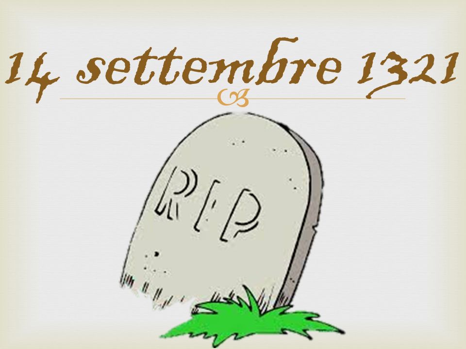 14 settembre 1321